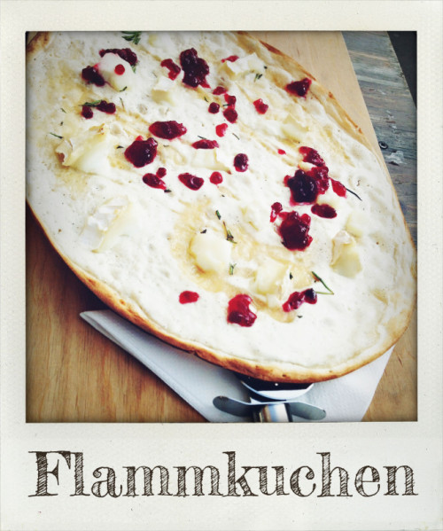 Bild für Total chic, total knusprig – Flammkuchen