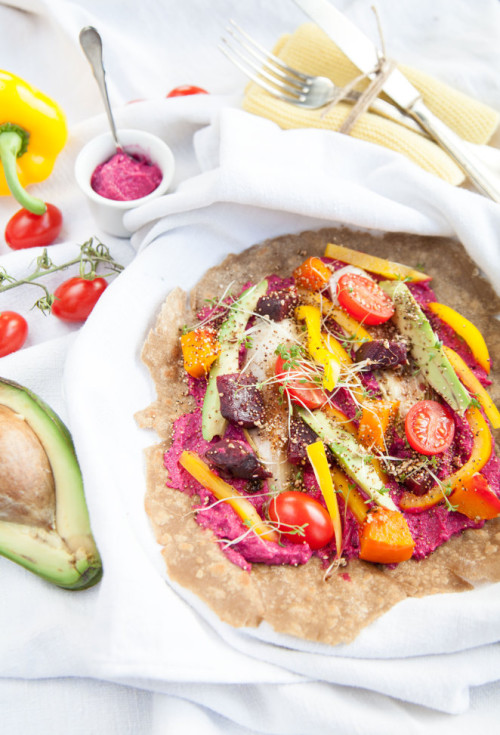Bild für Aromatische glutenfreie Teff-Fladen