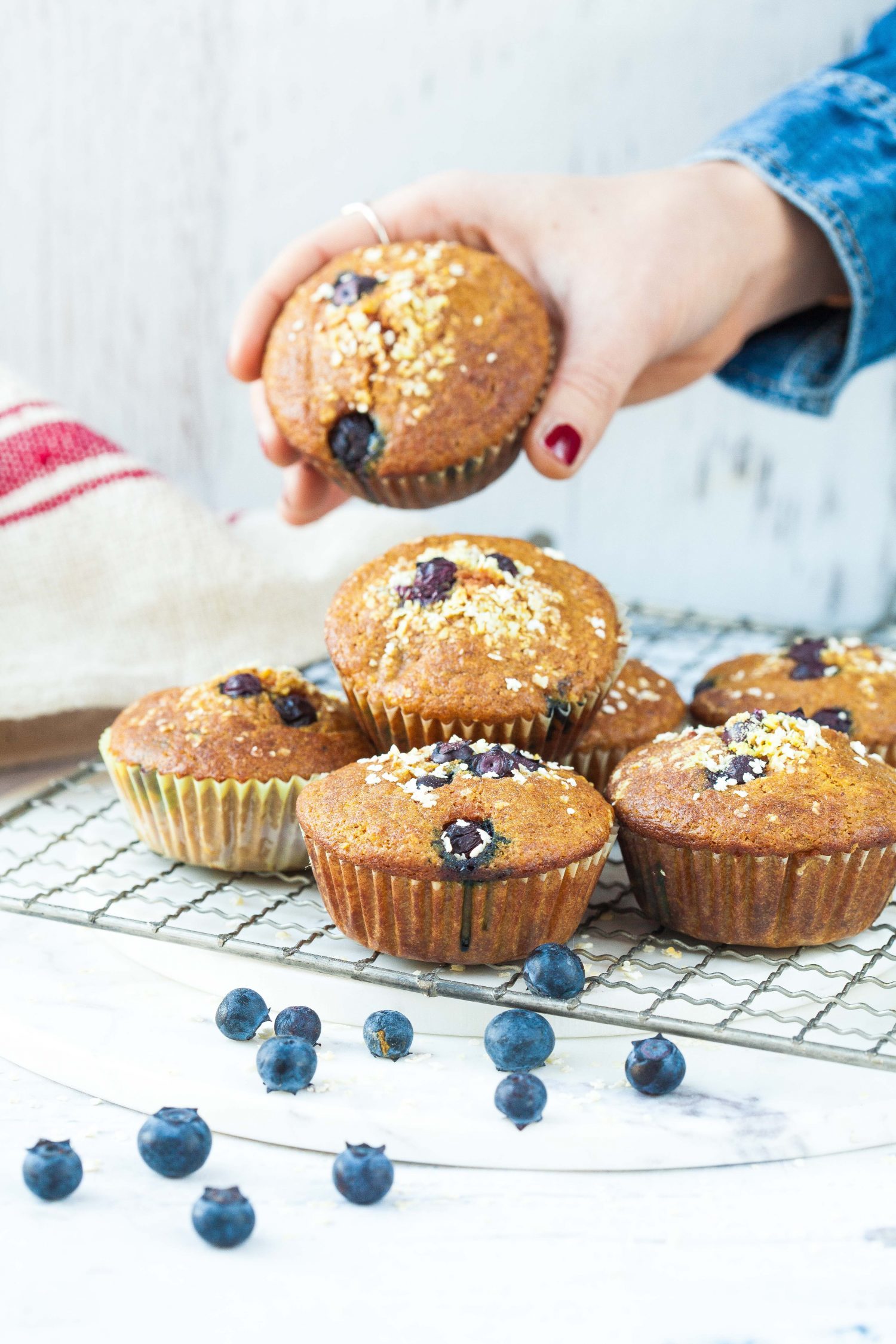 Millet and Turmeric Muffins