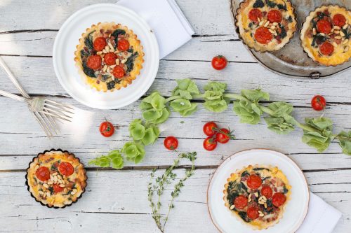 Bild für Mini-Quiche mit Tomaten & Speck