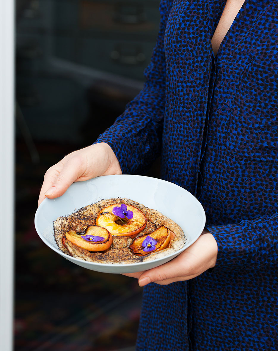 Apple and Poppy Seed Breakfast Omelette