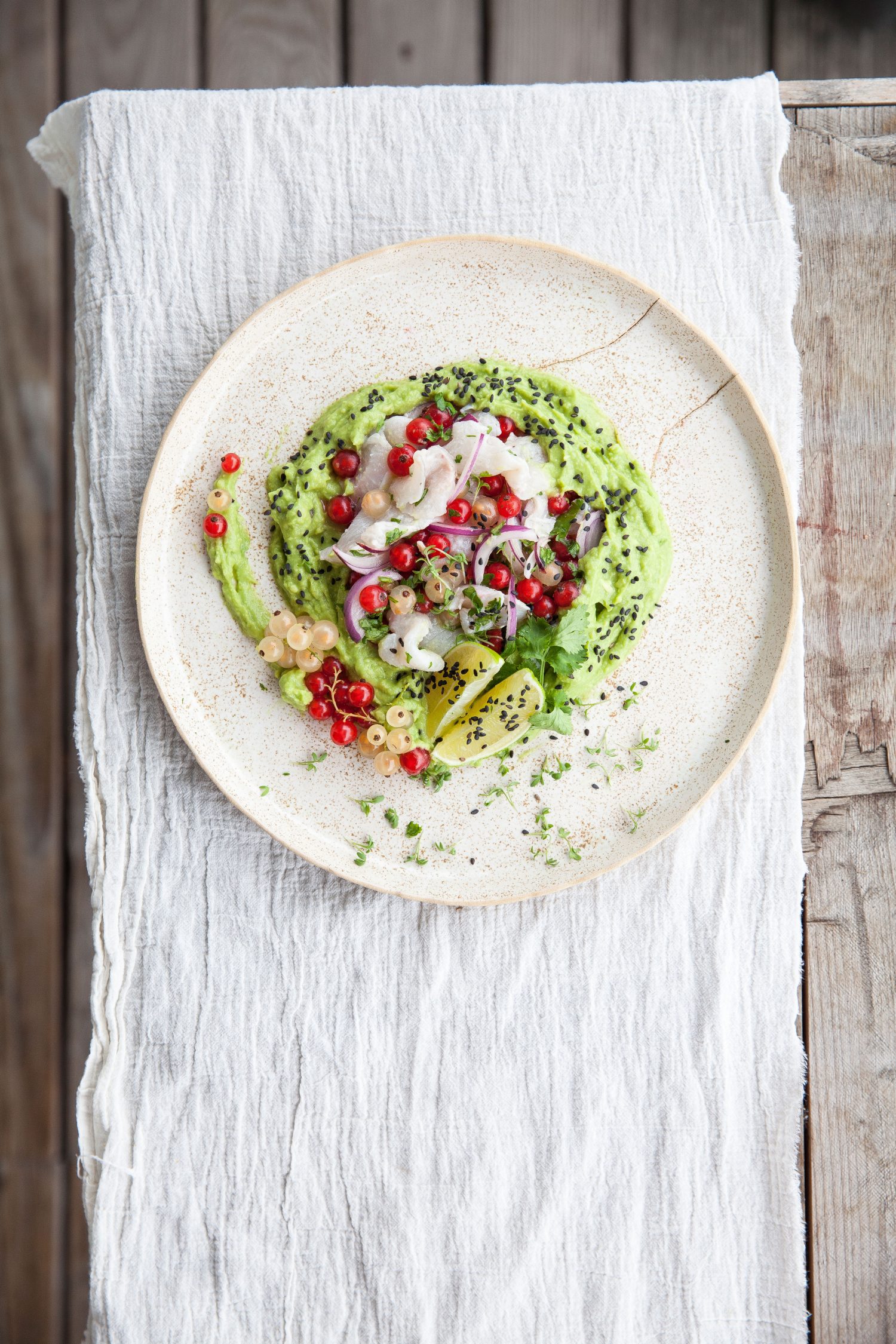 MUNDART. Trout Ceviche