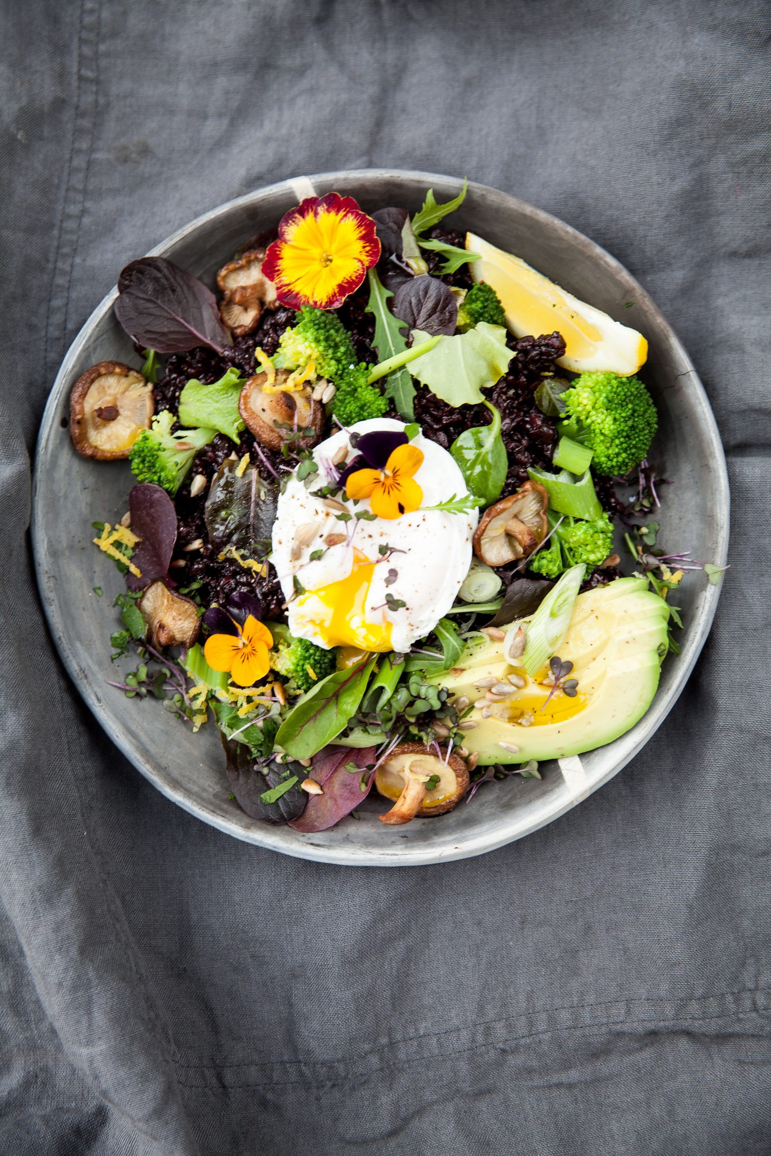 Australia-Inspired Black Rice Salad