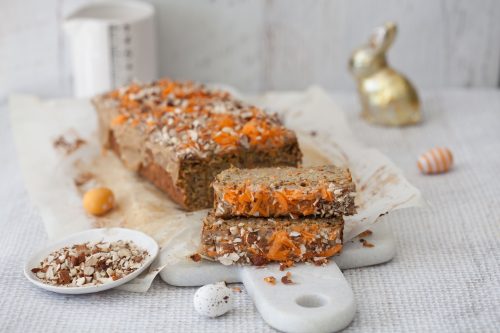 Bild für Frohe Ostern mit veganem Karottenkuchen